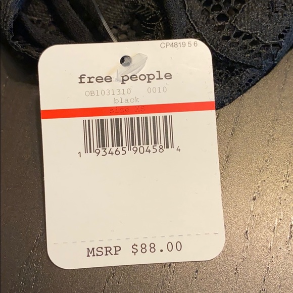 Free People Premonitions Black Lace Dress - Picture 4 of 6